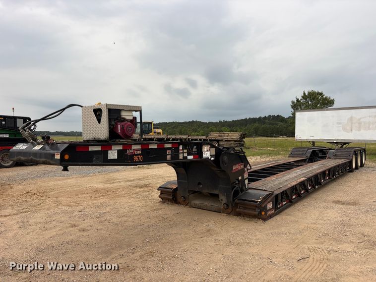 2016 Load King S-55-SF lowboy equipment trailer - ED5238