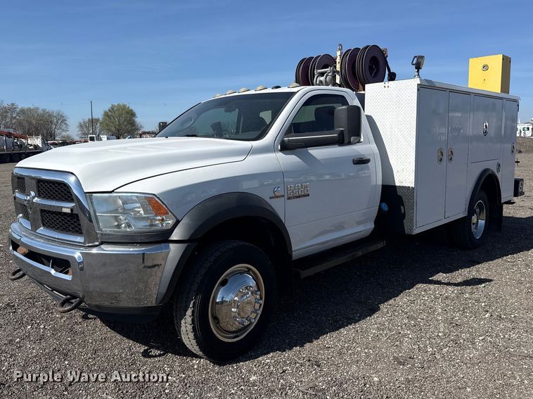 2018 Ram  5500 HD utility / service truck - EG8894