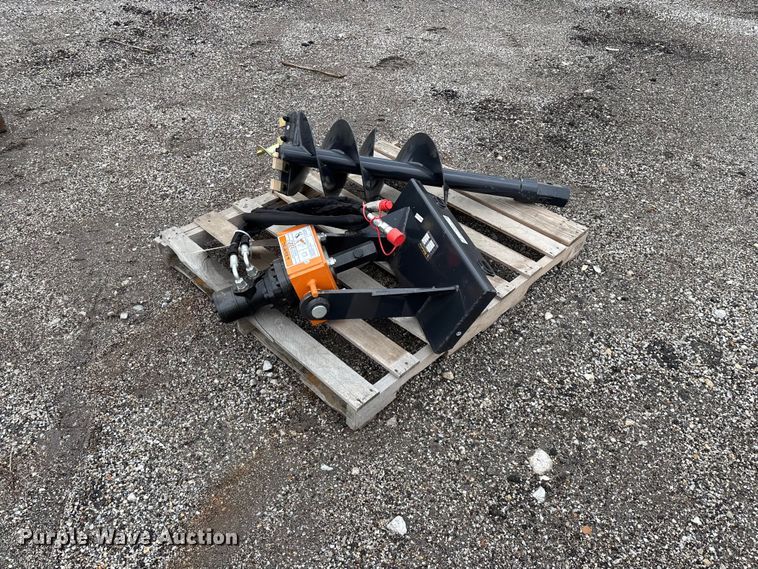 Wolverine MAD-12-12D compact utility loader auger - EO4220