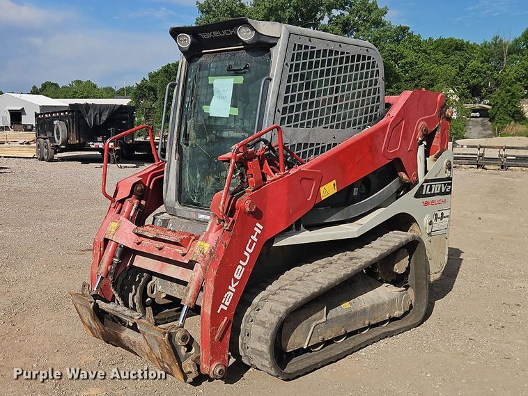 2018 Takeuchi TL10V2 tracked skid steer loader - EO7306