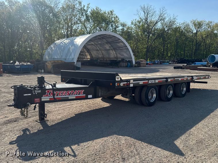 2019 Interstate Trailers, Inc. 50TDL tilt deck equipment trailer - ER0481