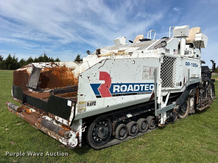 2014 Roadtec RP-195E paver - ES8873