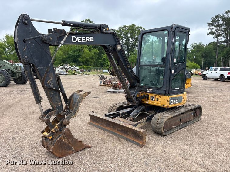 2016 John Deere 35G mini excavator - ET2028