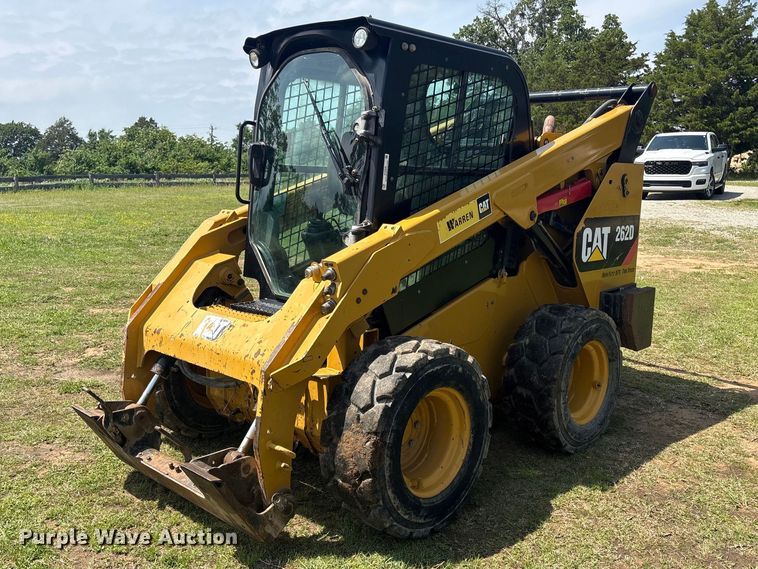 2015 Caterpillar 262D skid steer loader - EV2939
