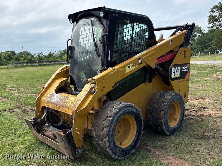 2015 Caterpillar 262D skid steer loader - EV2940