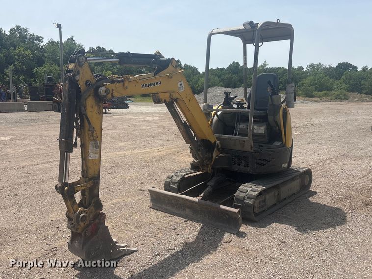 2014 Yanmar VIO20 mini excavator - EV2964