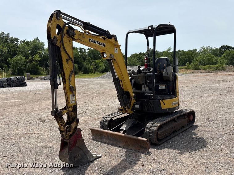 2016 Yanmar VIO25 mini excavator - EV2965