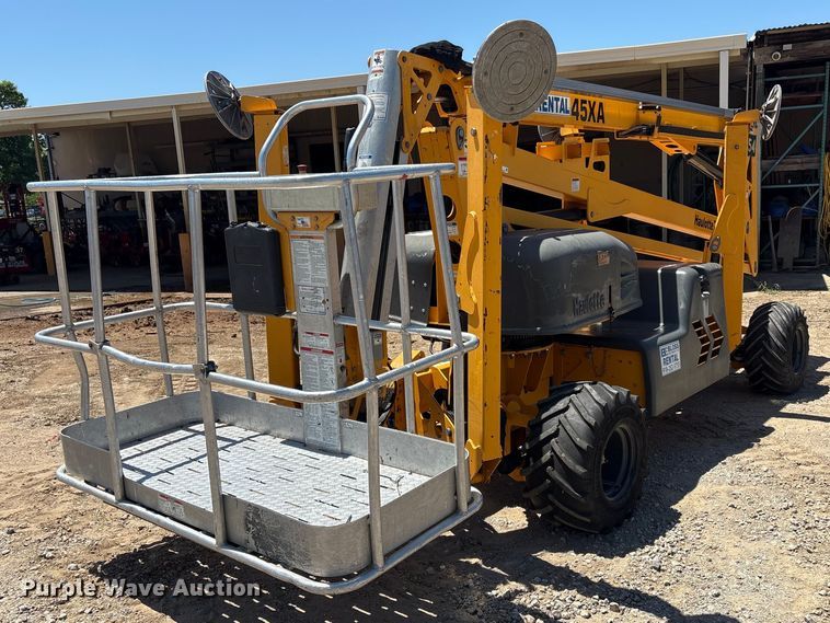2017 Haulotte 45XA boom lift - EV2979