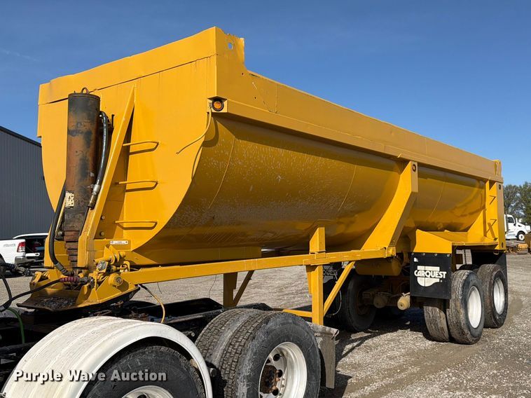 1995 Clement Industries side dump trailer - FC3052