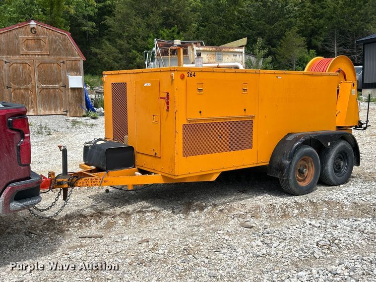 1995 Sewer Equipment Co. Of America 747FR2000 sewer jettter trailer - FC5505