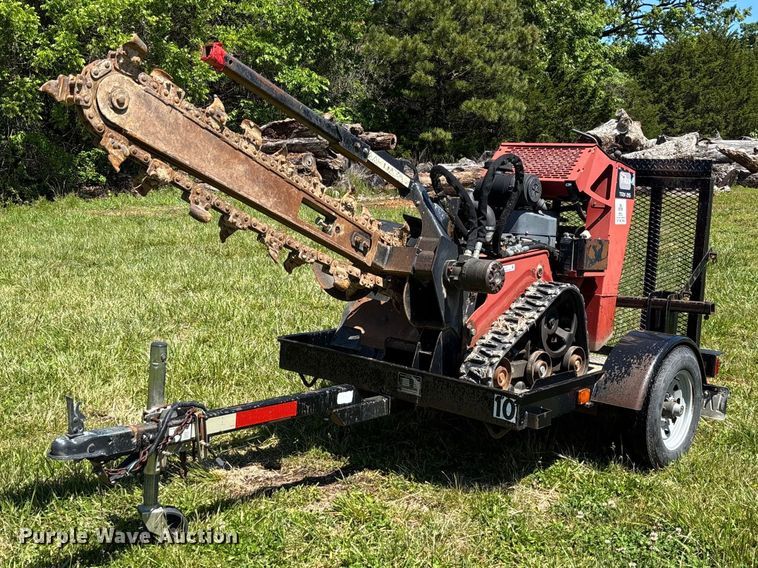 Toro TRX-26 trencher with trailer - FC5677