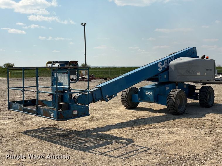 2014 Genie S-60X boom lift - FG2969