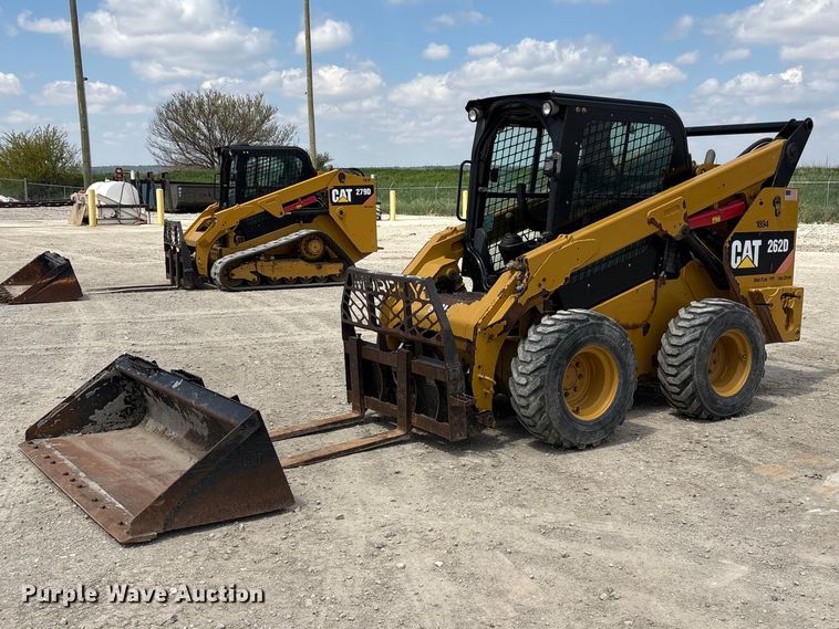 2014 Caterpillar 262D High Flow XPS skid steer loader - FG2974
