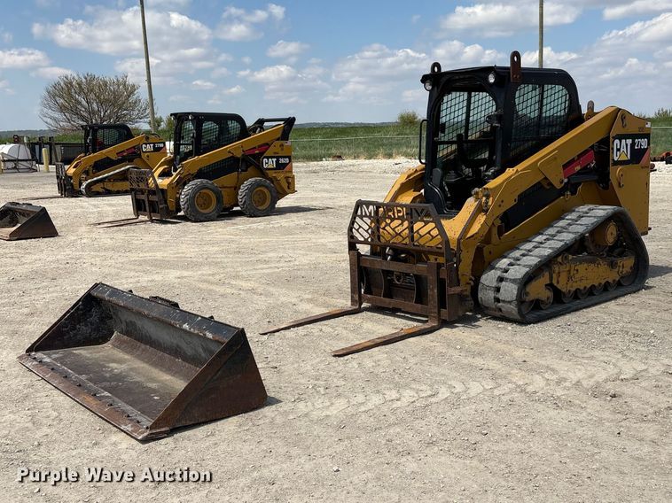 2016 Caterpillar 279D tracked skid steer loader - FG2975