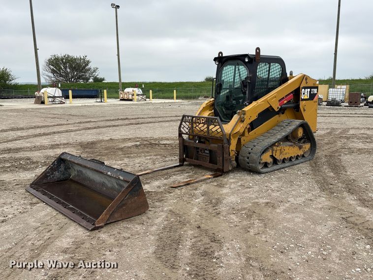 2016 Caterpillar 279D tracked skid steer loader - FG2975