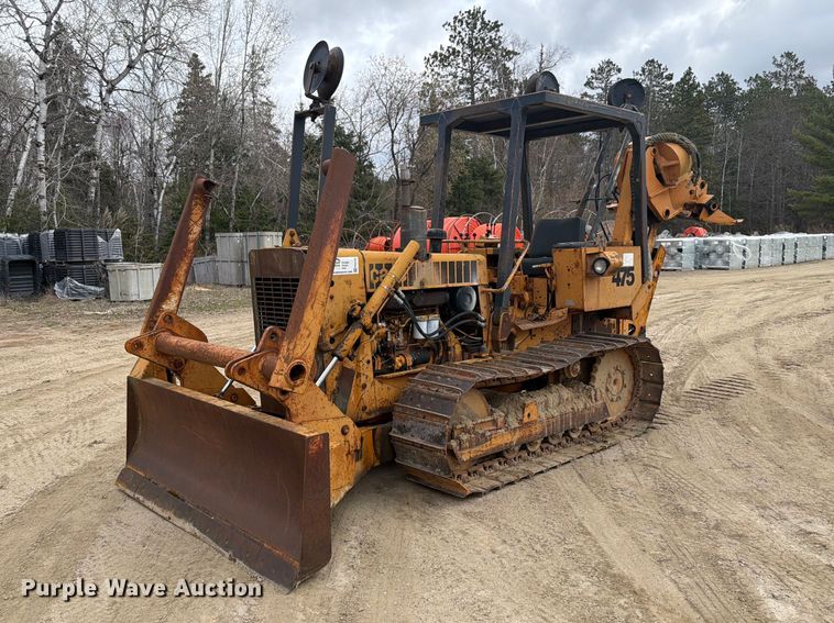 1977 Case 475 vibratory cable plow - FK0138