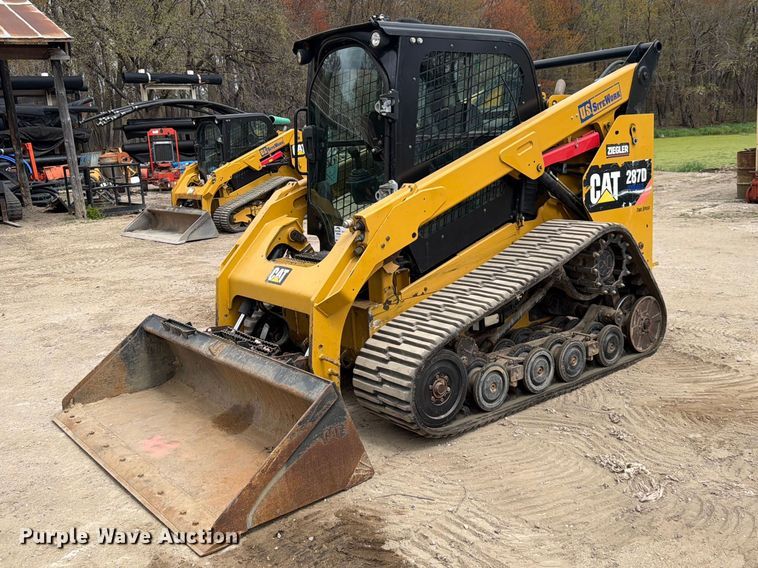 2014 Caterpillar 287D tracked skid steer loader - FK0146