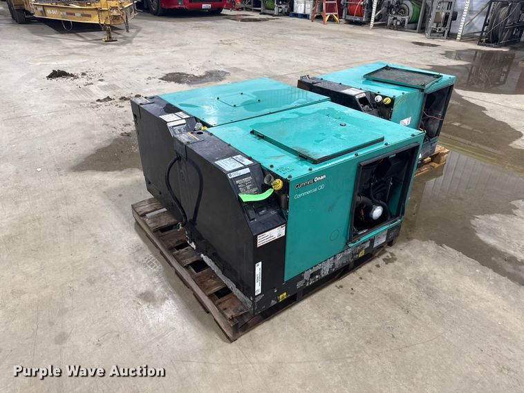 (3) Cummins Onan Commercial QD generators - ND9471