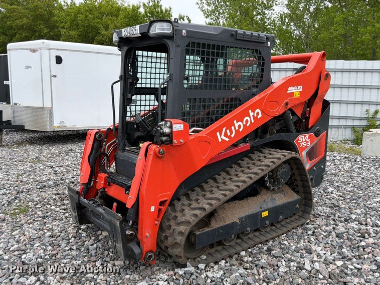 2023 Kubota  SVL75-3 tracked skid steer loader - YA3548