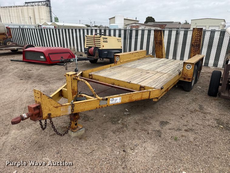 1994 Belshe WB2 equipment trailer - DS6828