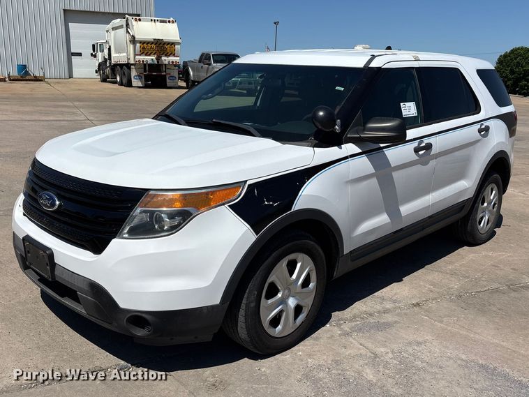 2013 Ford Explorer Police Interceptor SUV - DV4328