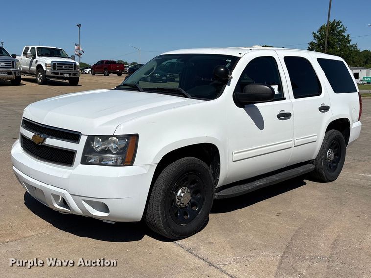 2013 Chevrolet Tahoe Police SUV - DV4329