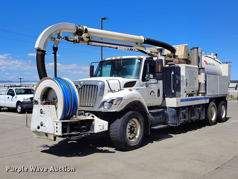 2010 International 7500 WorkStar sewer jetter truck - ED0025