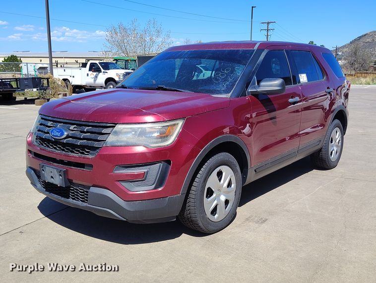 2016 Ford Explorer Police Interceptor SUV - ED0028