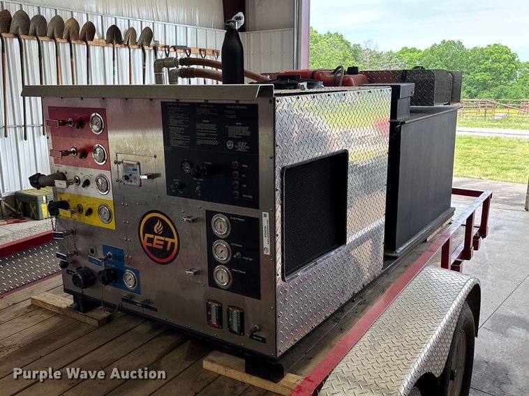 CET brush fire skid unit - EO4236