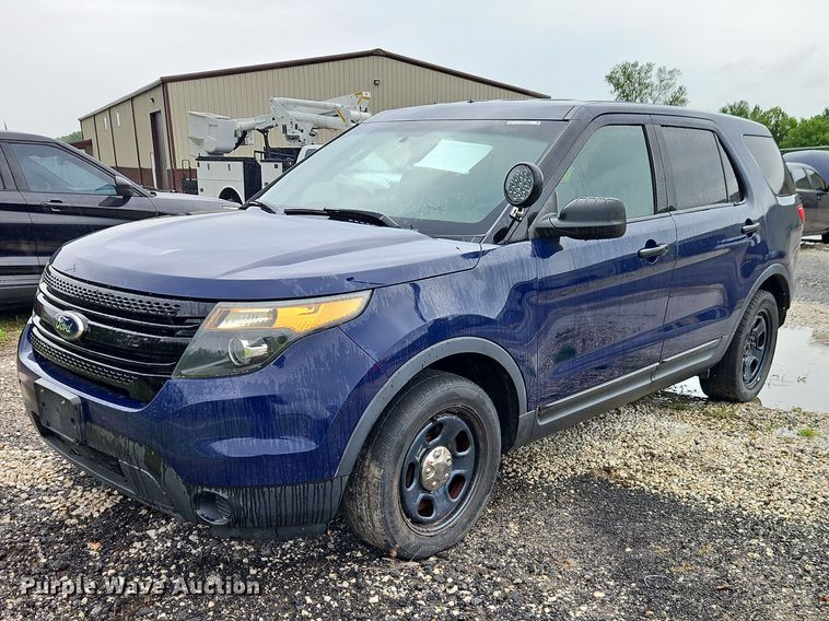 2015 Ford Explorer Police Interceptor SUV - EO7320
