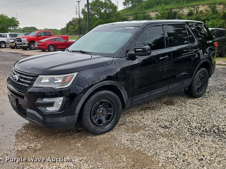 2018 Ford Explorer Police Interceptor  SUV - EO7323