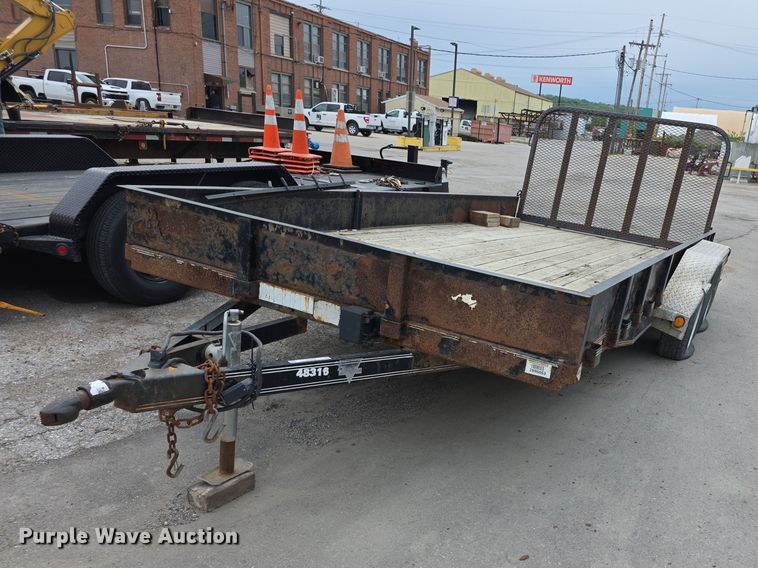 2017 PJ utility trailer - EV2096