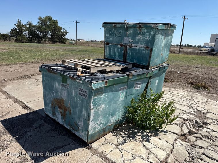 (3) dumpsters - EW4566