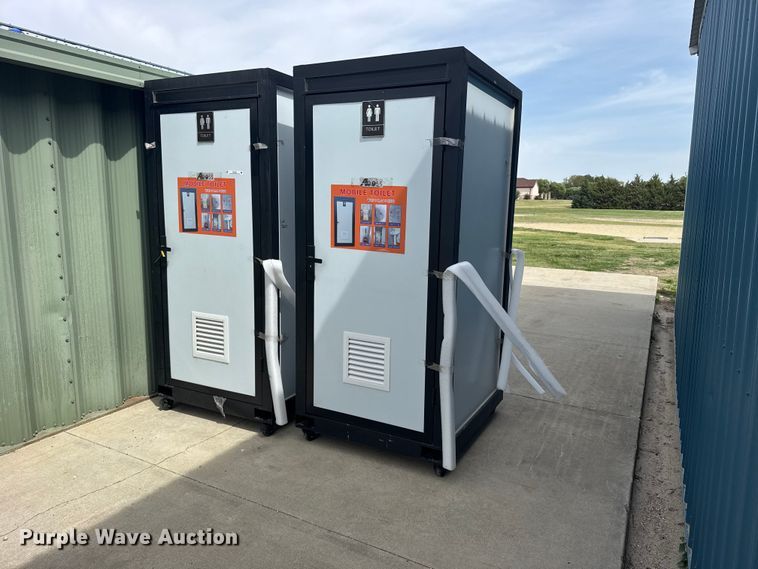 (2) Abos mobile restrooms  - FB7405