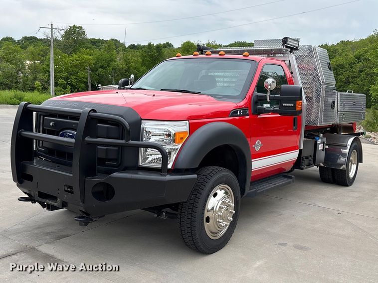2016 Ford F550 Super Duty hook lift truck - FC4643