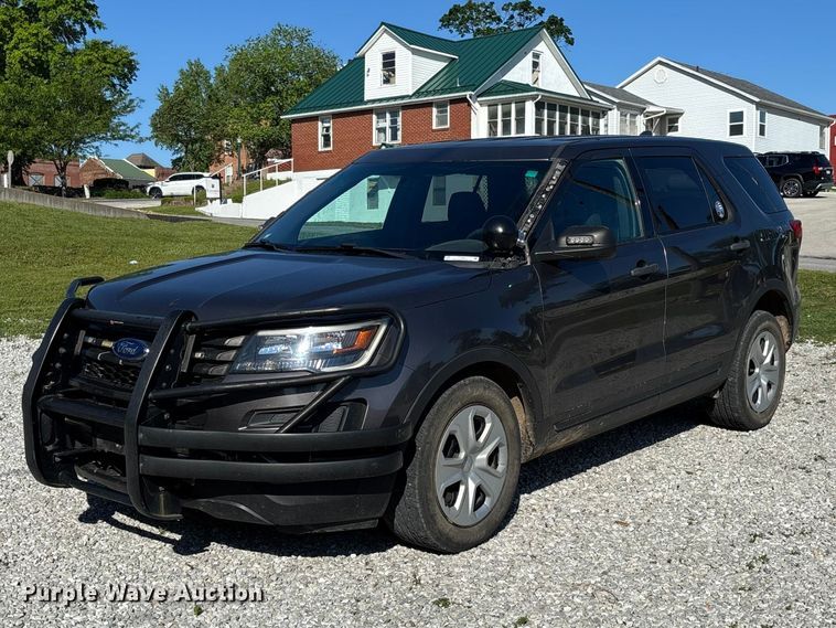 2018 Ford Explorer Police Interceptor SUV - FC5637