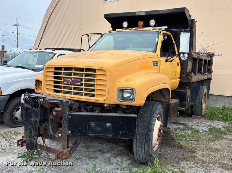 1999 GMC C7 dump truck - FH7121
