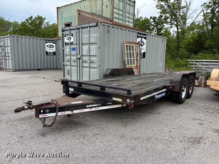 2013 Sure-Trac tilt deck equipment trailer - FH7131