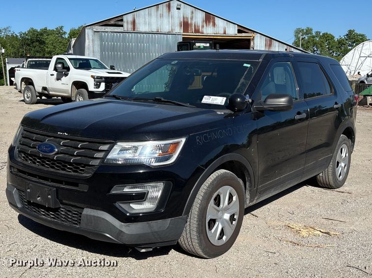 2018 Ford Explorer Police SUV - FH7136