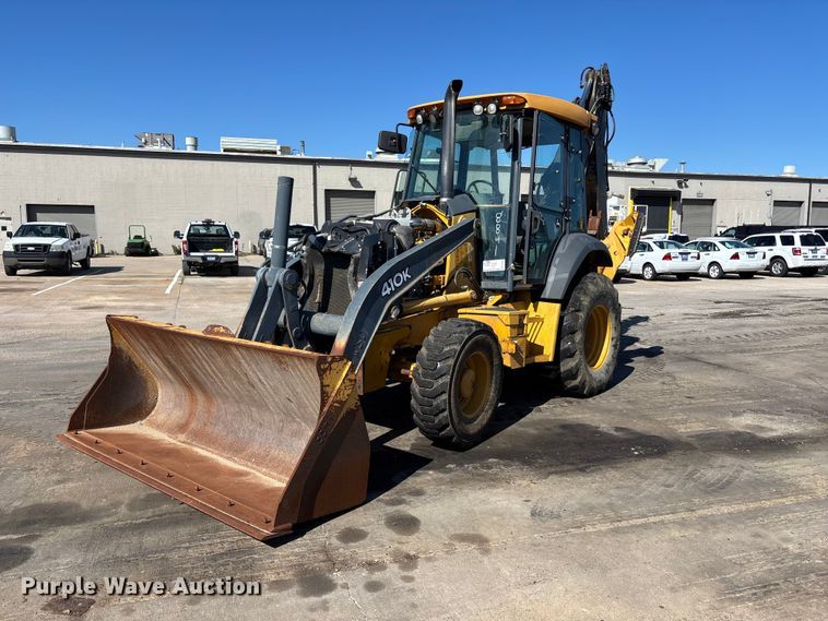 2014 John Deere 410K backhoe - FN5669