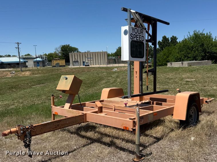 2007 Precision Solar Controls radar trailer - MX9271