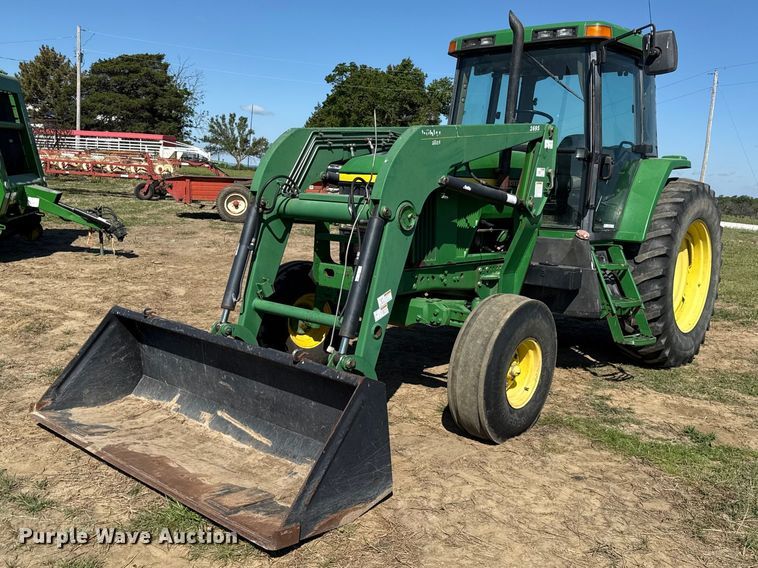 2001 John Deere 7410 tractor - DZ4476