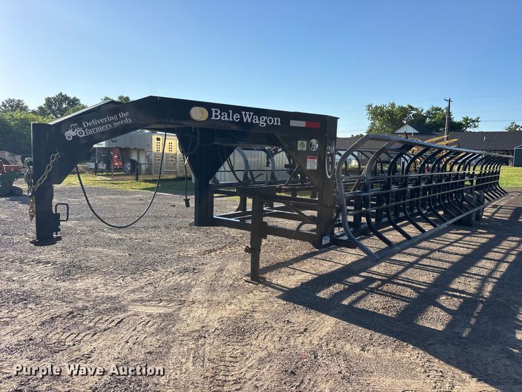 Industrias America 20X4 hay bale trailer - ET2078