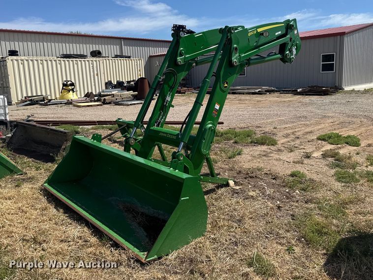 2021 John Deere 660R loader - FB7323