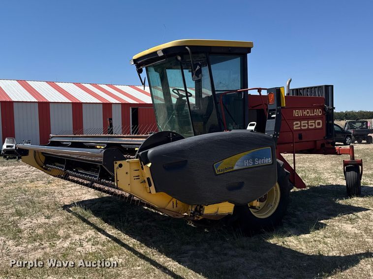1996 Hew Holand 2550 swather / windrower - FB7391