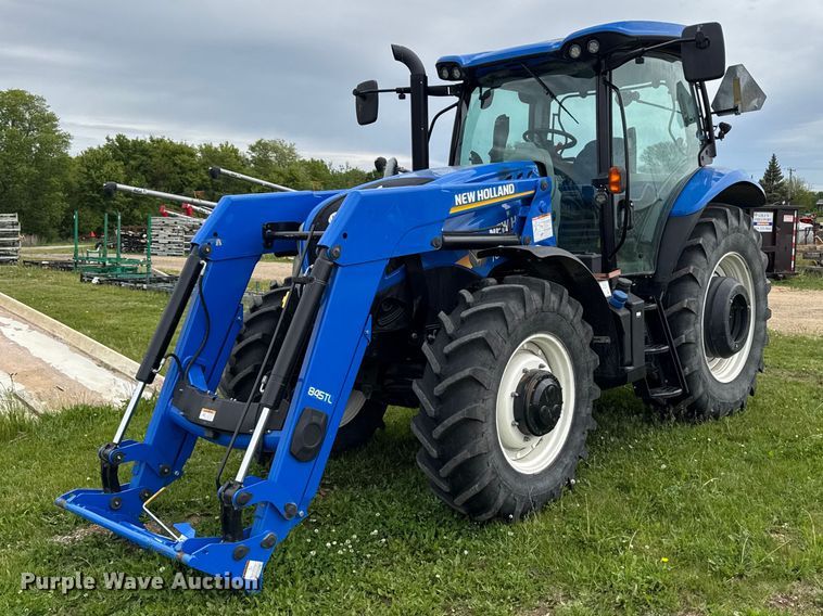 2015 New Holland T6.165 MFWD tractor - YA3527