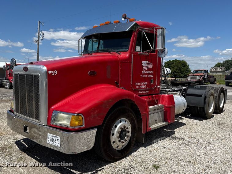 Peterbilt 377 Truck Tractor For Sale | Purple Wave Auction