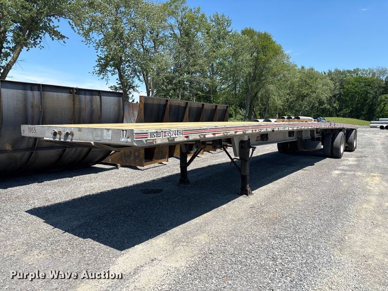 1999 Benson AF489650 flatbed trailer - EM0101