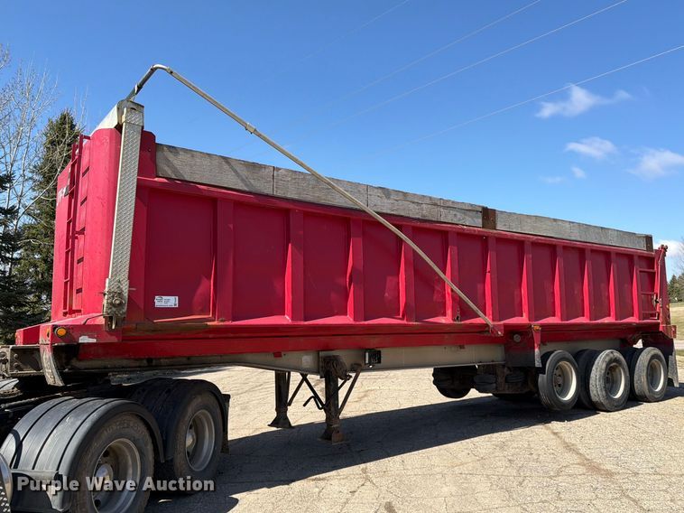 2013 Cobra Mfg end dump trailer - FK0067