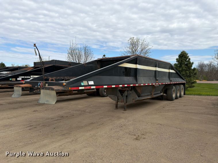 1999 R Way bottom dump trailer - FK0153